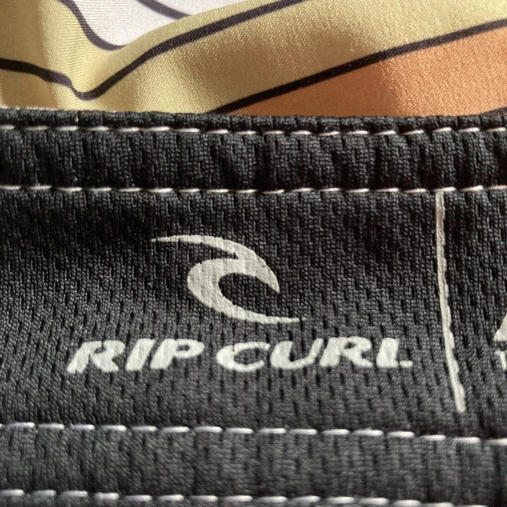 RIP CURL Standard Mirage Setters Boardshorts Striped Shorts Trunks Mens Small